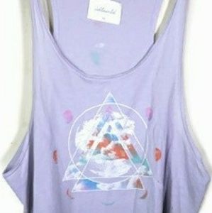 Idlewild • Lavender Cropped Tank Top XS